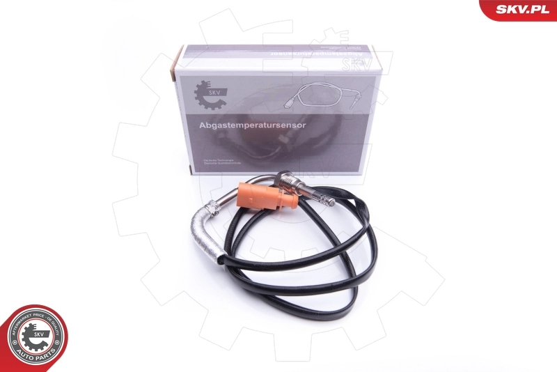 Sensor, exhaust gas temperature
